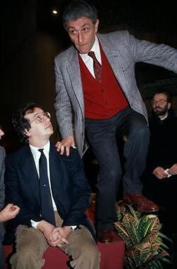 WALTER VELTRONI CON ANTONIO BASSOLINO POLITICO DS