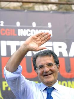 ROMANO PRODI POLITICO UNIONE