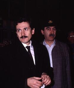 MASSIMO D ALEMA POLITICO DS GIULIETTO CHIESA GIORNALISTA ANNI 90