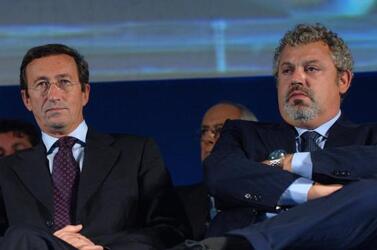 GIANFRANCO FINI POLITICO AN MARCO MARTINELLI POLITICO AN