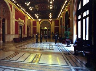 MONTECITORIO PARLAMENTO CAMERA DEI DEPUTATI TRANSATLANTICO