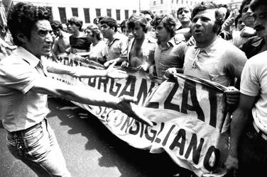 MANIFESTAZIONE DISOCCUPATI ORGANIZZATI