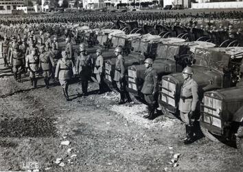 BENITO MUSSOLINI DUCE DIVISIONE MOTORIZZATA LITTORIO 1940