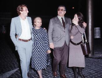 LUIGI VANNUCCHI ATTORE SANDRO BOLCHI REGISTA CON LE MOGLI 1977