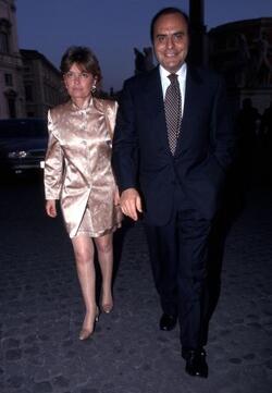 AUGUSTA IANNINI CON IL MARITO BRUNO VESPA