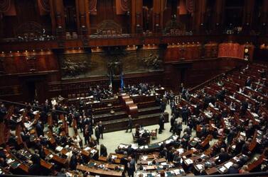 MONTECITORIO PARLAMENTO CAMERA DEI DEPUTATI AULA