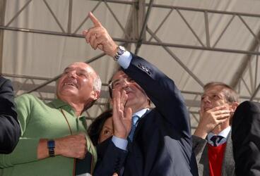 ROMANO PRODI FAUSTO BERTINOTTI POLITICO 
PIERO FASSINO