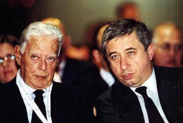 UMBERTO AGNELLI CON ANTONIO D AMATO