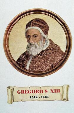 PAPA GREGORIO XIII TREDICESIMO PONTEFICE