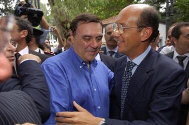 CLEMENTE MASTELLA POLITICO UDEUR MARCO FOLLINI POLITICO