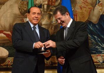 SILVIO BERLUSCONI ROMANO PRODI PRESIDENTE DEL CONSIGLIO