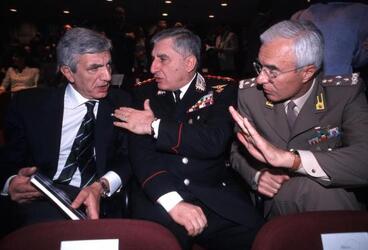 GIANNI DE GENNARO PREFETTO SERGIO SIRACUSA ROLANDO MOSCA MOSCHINI GENERALE