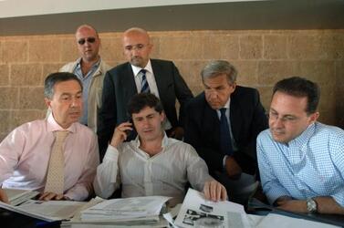 ALBERTO ARRIGHI POLITICO AN LUCA BELLOOTI POLITICO AN DOMENICO BENEDETTI VALENTINI POLITIOCO AN GIANNI ALEMANNO POLITICO AN Cristiano Carocci POLITICO AN EDMONDO CIRIELLI POLITICO AN