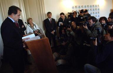 ROMANO PRODI POLITICO UNIONE