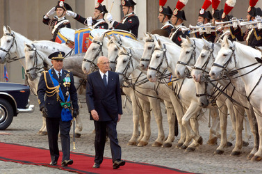 GIORGIO NAPOLITANO PRESIDENTE GIURAMENTO