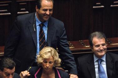 ANTONIO DI PIETRO GIOVANNA MELANDRI ROMANO PRODI