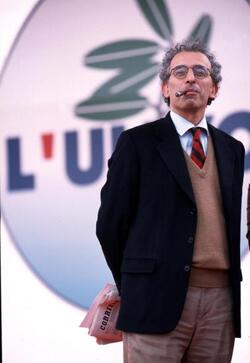 GAD LERNER ALLA MANIFESTAZIONE NAZIONALE DELL ULIVO