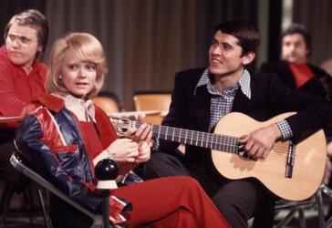 GIANNI MORANDI CANTANTE AUTORE CON RITA PAVONE 1967