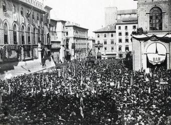 CELEBRAZIONE DELLA MARCIA SU ROMA FASCISMO