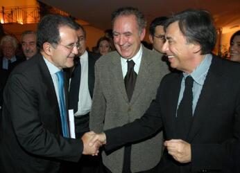 romano prodi michele santoro carlo frecccero