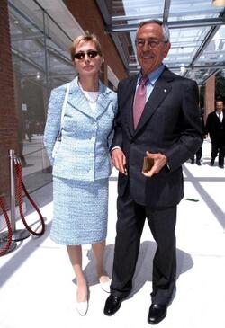 CESARE PREVITI CON LA MOGLIE silvana