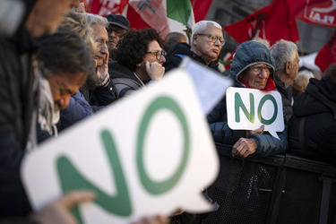 Manifestazione per il NO referendum giustizia