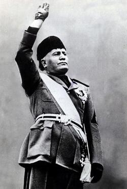 Benito Mussolini Duce dell Italia fascista Benito Mussolini Duce dell Italia fascista