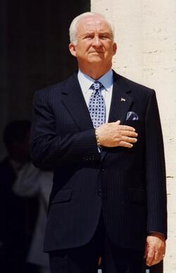 PETER SEMPLER AMBASCIATORE AMERICANO IN ITALIA