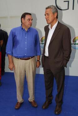 CLEMENTE MASTELLA POLITICO FRANCESCO RUTELLI