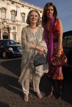 LAURA BIAGIOTTI STILISTA CON LA FIGLIA LAVINIA BIAGIOTTI