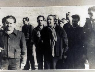 DOLORES IBARRURI PRESIDENTE DEL PARTITO COMUNISTA SPAGNOLO LA PASIONARIA 1936 DURANTE LA GUERRA CIVILE SPAGNOLA