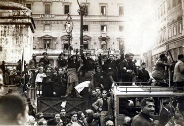 MARCIA SU ROMA 1922 FASCISMO
