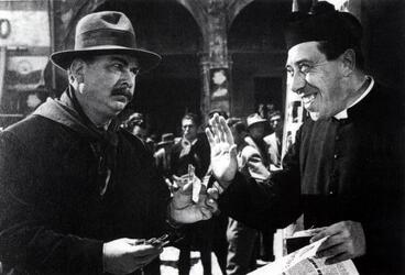 FERNANDEL ATTORE GINO CERVI ATTORE don camillo e peppone