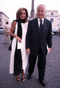 FABIO CERCHIAI CON LA MOGLIE