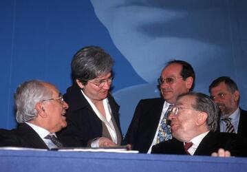 ROSY BINDI POLITICO EMILIO COLOMBO GIULIO ANDREOTTI ROSY BINDI POLITICO EMILIO COLOMBO GIULIO ANDREOTTI