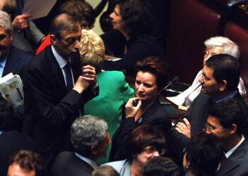 PIERO FASSINO POLITICO DS ANNA SERAFINI