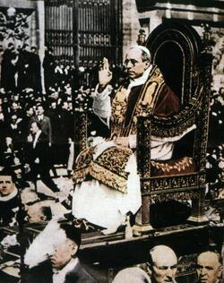 PAPA PIO XII DODICESIMO PONTEFICE