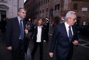 ARNALDO FORLANI CON IL FIGLIO ALESSANDRO