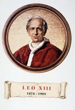 PAPA LEONE XIII TREDICESIMO PONTEFICE