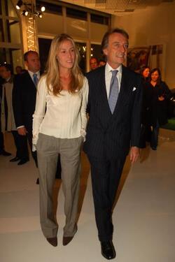 LUCA CORDERO DI MONTEZEMOLO CON LA MOGLIE LUDOVICA