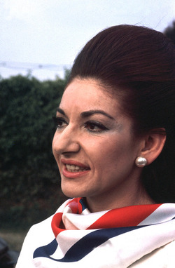 MARIA CALLAS CANTANTE ARTISTA LIRICA