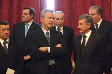 VANNINO CHITI MASTELLA GIULIANO AMATO FRANCESCO RUTELLI MASSIMO D ALEMA