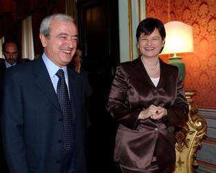 SUSANNE RIESS PASSER VICE CANCELLIERE FEDERALE AUSTRIACO ANTONIO MARTINO