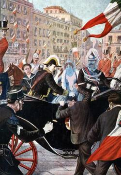 L ATTENTATO AL RE UMBERTO I DI SAVOIA