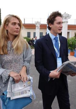 JOHN ELKANN LAVINIA BORROMEO MOGLIE