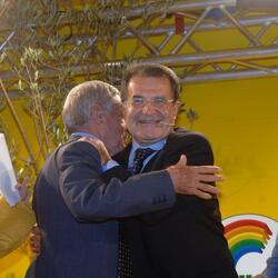 ROMANO PRODI POLITICO FRANCO MARINI POLITICO