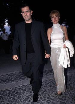 NANCY BRILLI CON IL MARITO LUCA MANFREDI