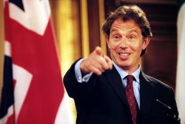 TONY BLAIR PRIMO MINISTRO INGLESE