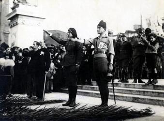 MARCIA SU ROMA 1922 FASCISMO