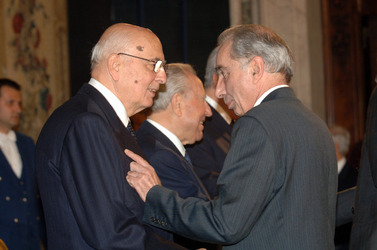 GIORGIO NAPOLITANO PRESIDENTE GIURAMENTO GIULIANO AMATO